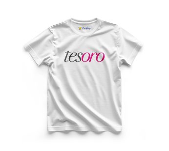Tesoro Logo Printed – Jewellery Brand T-Shirts CBJT10