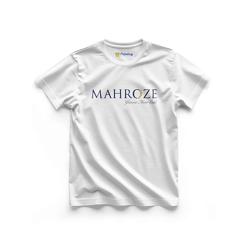 Mahroze Logo Printed - Jewellery Brand T-Shirts CBJT13