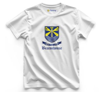 Beacon House Logo Printed – Private School Staff T-Shirts EIPS01