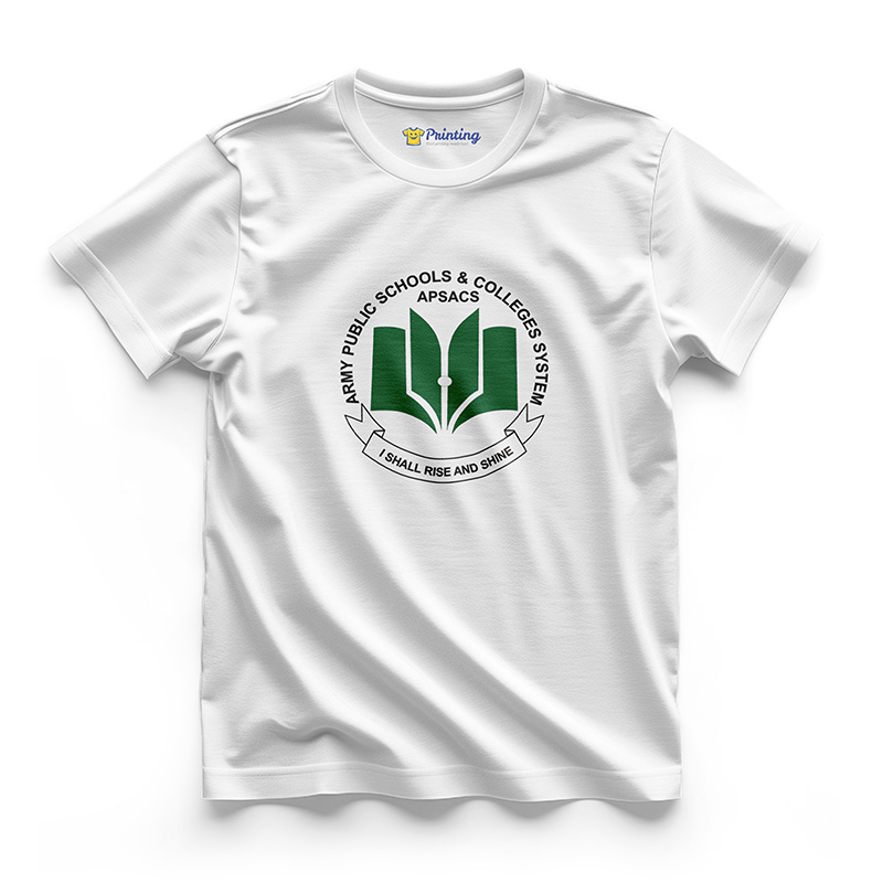 APS Logo Printed - Private School Staff T-Shirts EIPS12