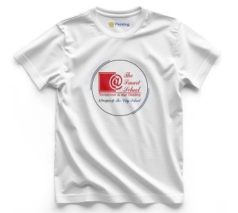 The Smart School Logo Printed – Private School Staff T-Shirts EIPS13