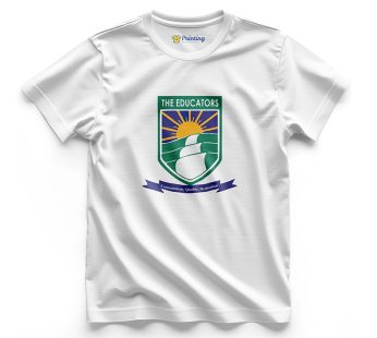 The Educators Logo Printed – Private School Staff T-Shirts EIPS06