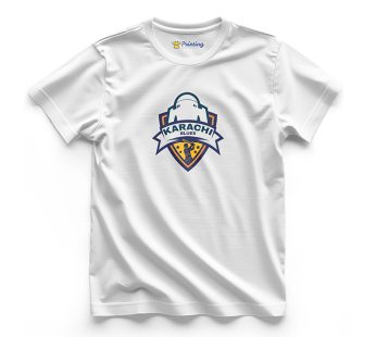 Karachi Blues Logo Printed – Sports Team T-Shirts SFST01