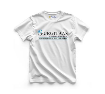 Surgitaas Logo Printed – Surgical Instruments Manufacturing Staff T-Shirts IFSI02