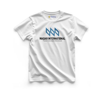 Waqar International Logo Printed – Surgical Instruments Manufacturing Staff T-Shirts IFSI03