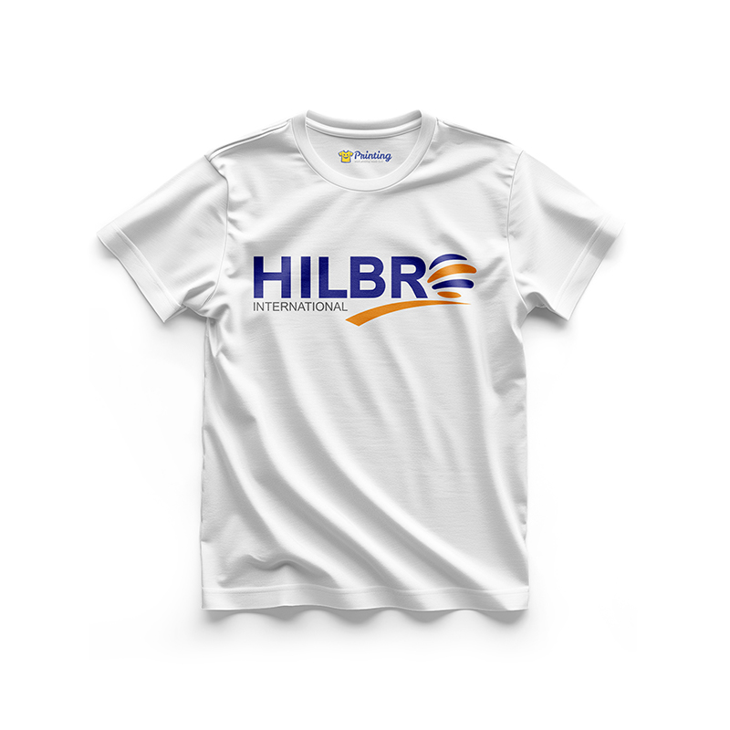 Hilbro Logo Printed - Surgical Instruments Manufacturing Staff T-Shirts IFSI11