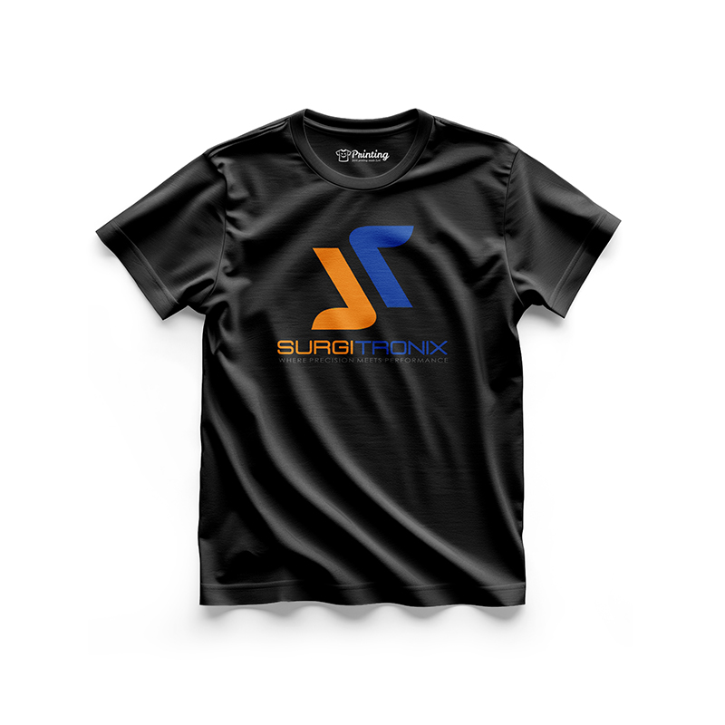SURGI TRONIX Logo Printed - Surgical Instruments Manufacturing Staff T-Shirts IFSI12