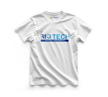 BIO TECH Logo Printed – Surgical Instruments Manufacturing Staff T-Shirts IFSI14